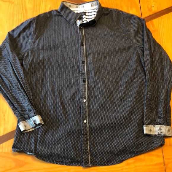 Men’s Button Up SMASH L/S Size 2XL - Picture 1 of 4